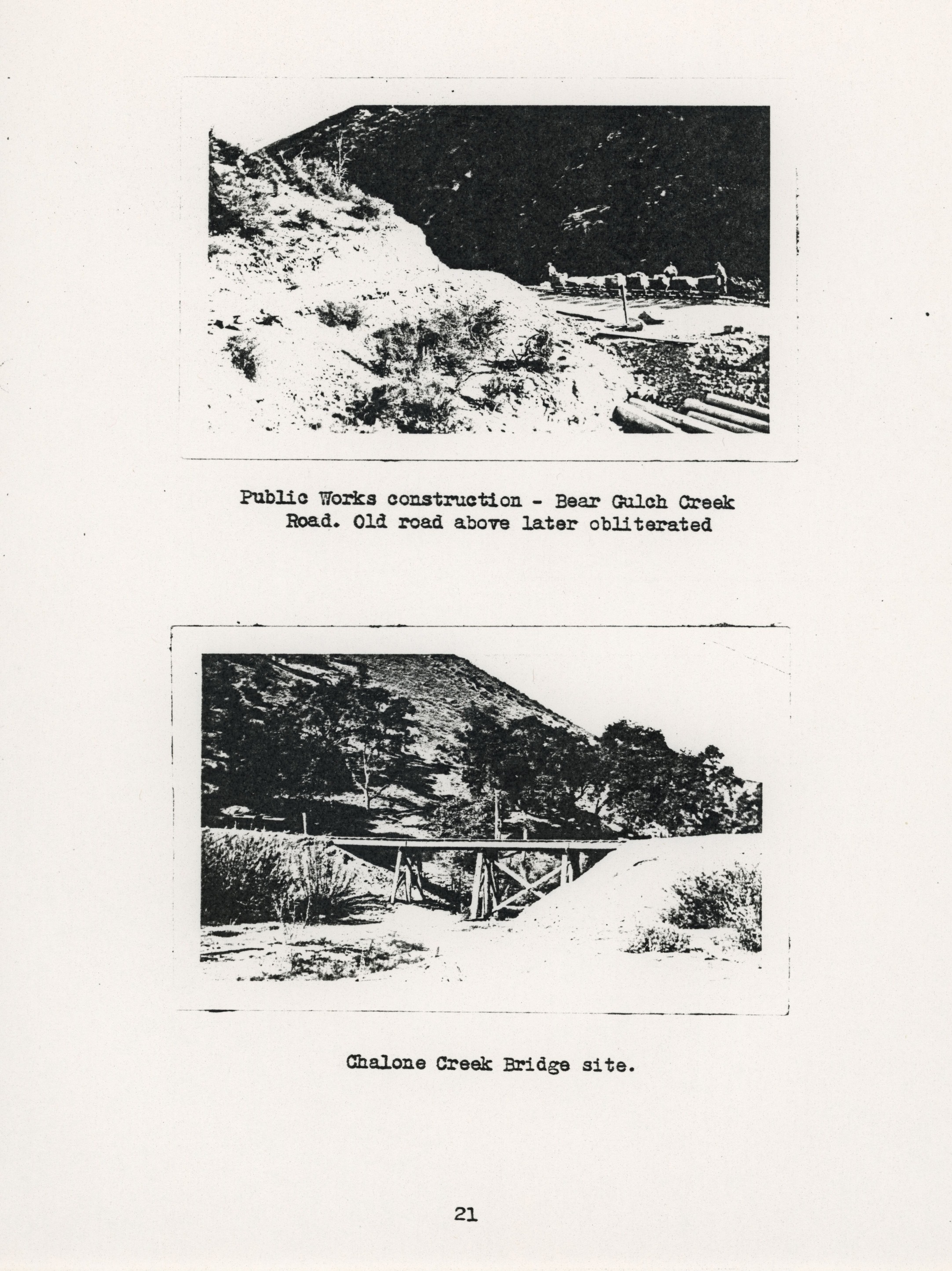 Emergency Work Report