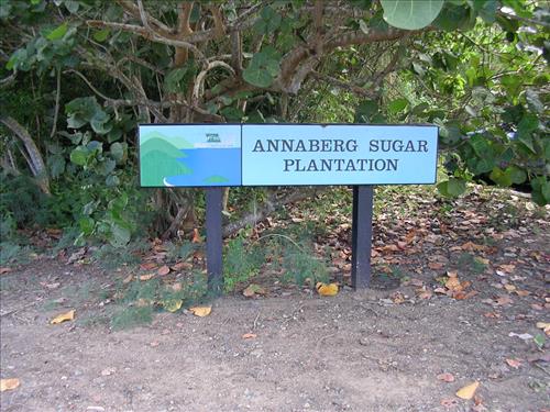 Support buildings for Annaberg Sugar Plantation at Virgin Islands National Park in December 2007