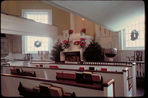 Views of Gloria Dei Church National Historic Site, Pennsylvania