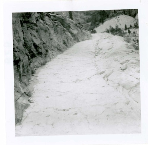 General view of the East Rim trail.