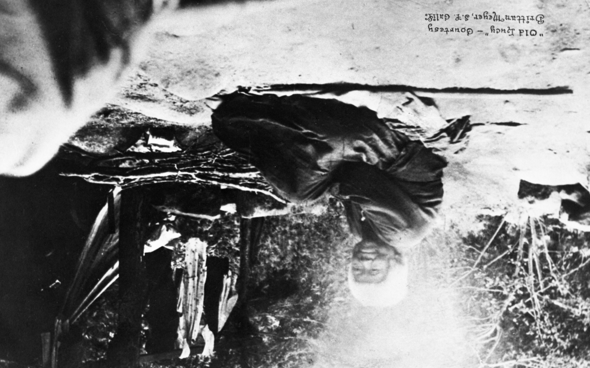 Old Lucy, Yosemite Native American. Copied from the original in the YNP Collection.