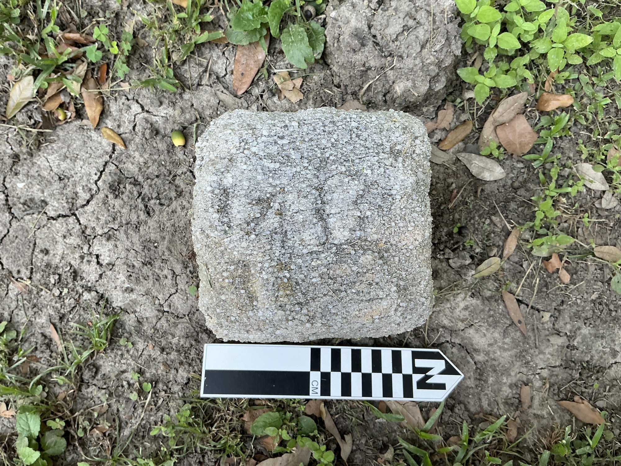 Extra image of flat marble marker