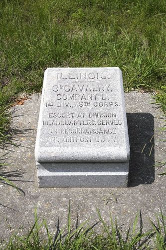 3rd Illinois Cavalry Position Marker