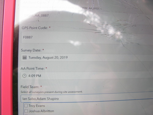 GRSM Accuracy Assessment. Plot Code: GRSM_AA_0887_1
