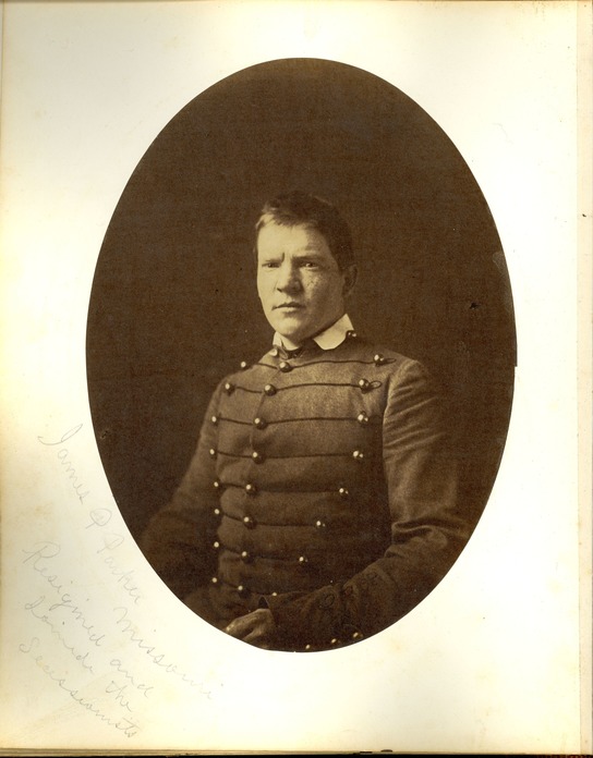 James P Parker in West Point Uniform, Class of 1861