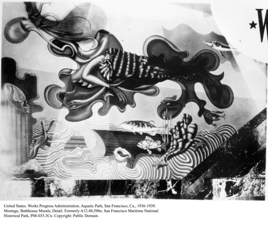 United States. Works Progress Administration. Aquatic Park photographs part 1