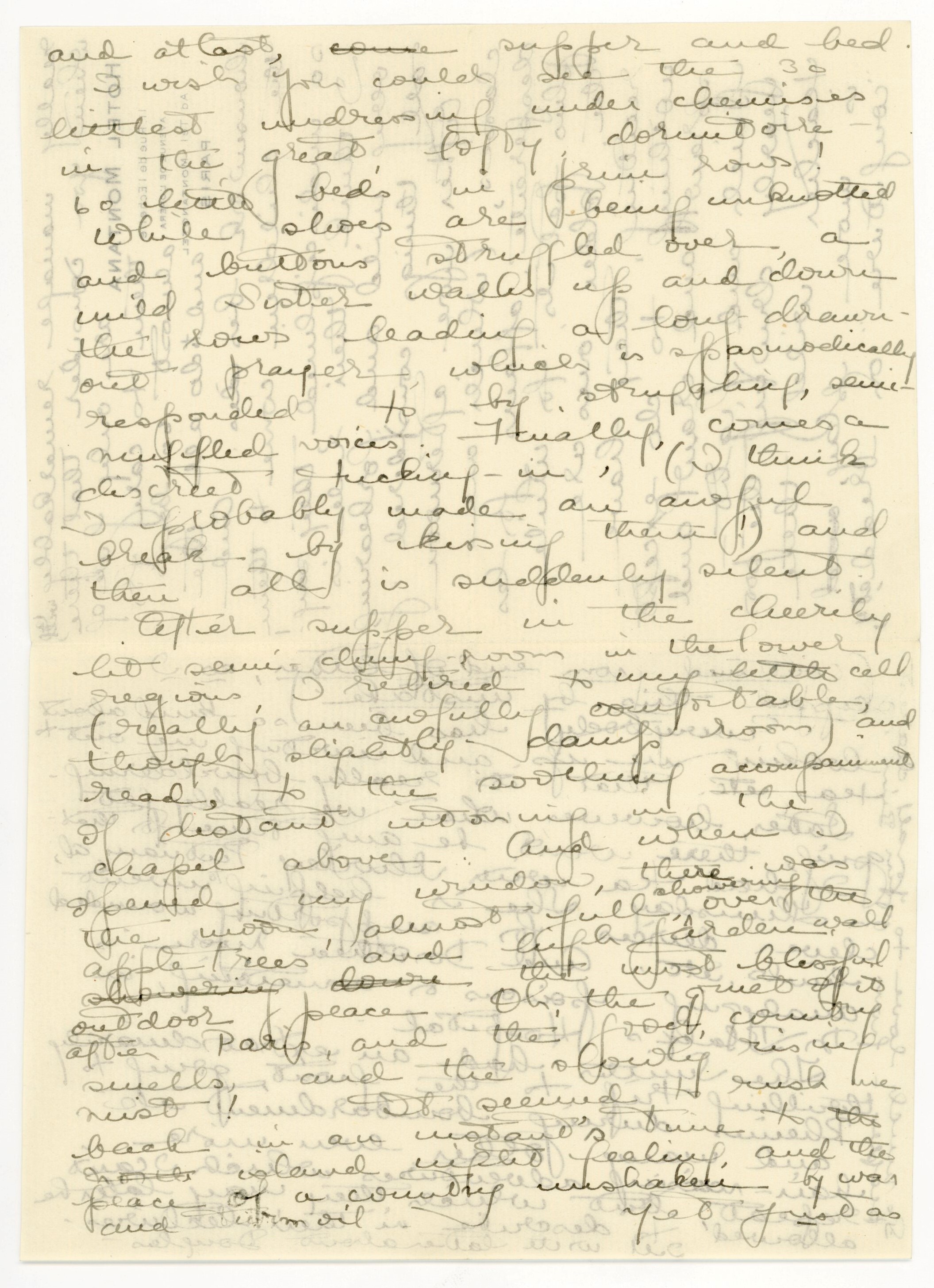 Manuscript letter