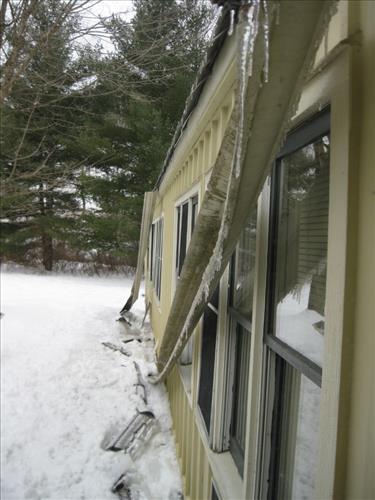 Snow/Ice Damage to HQ Complex - Feb 2015
