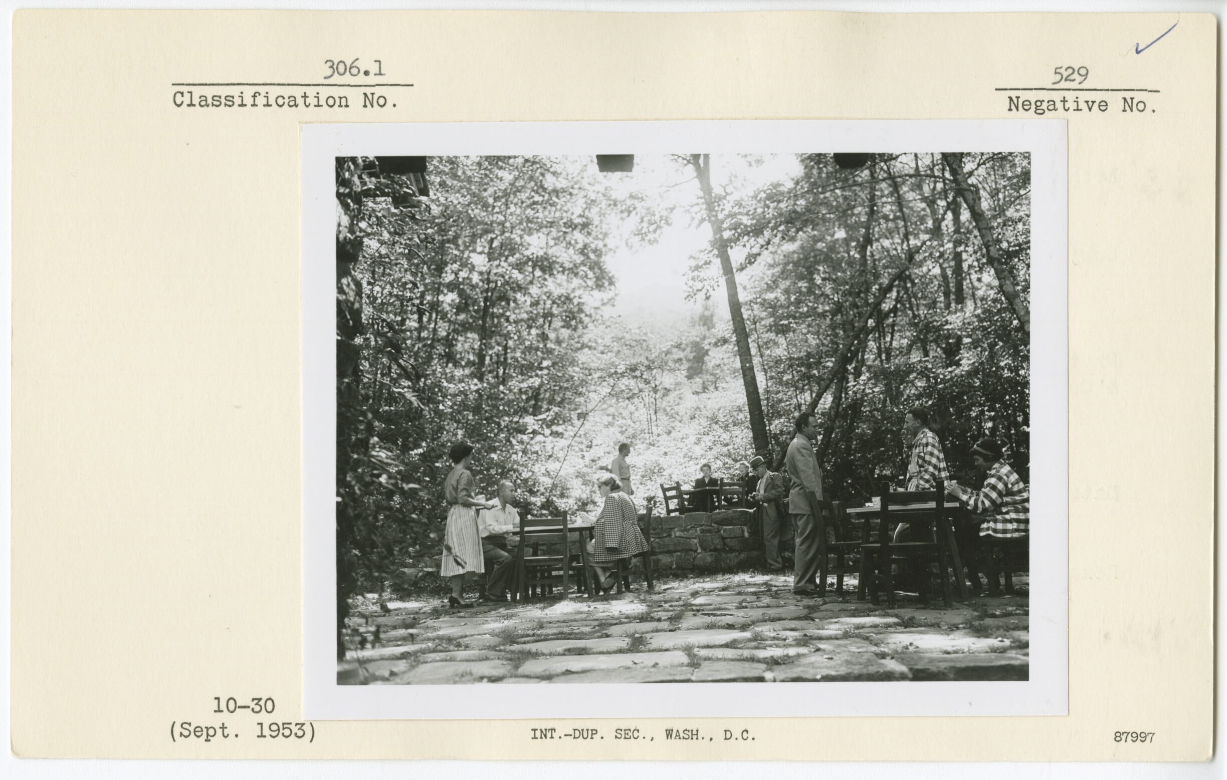 Terrace at bus station
