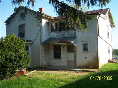 Demolition of Hockensmith residence, four structures at Harpers Ferry NHP, Lower Bolivar heights
