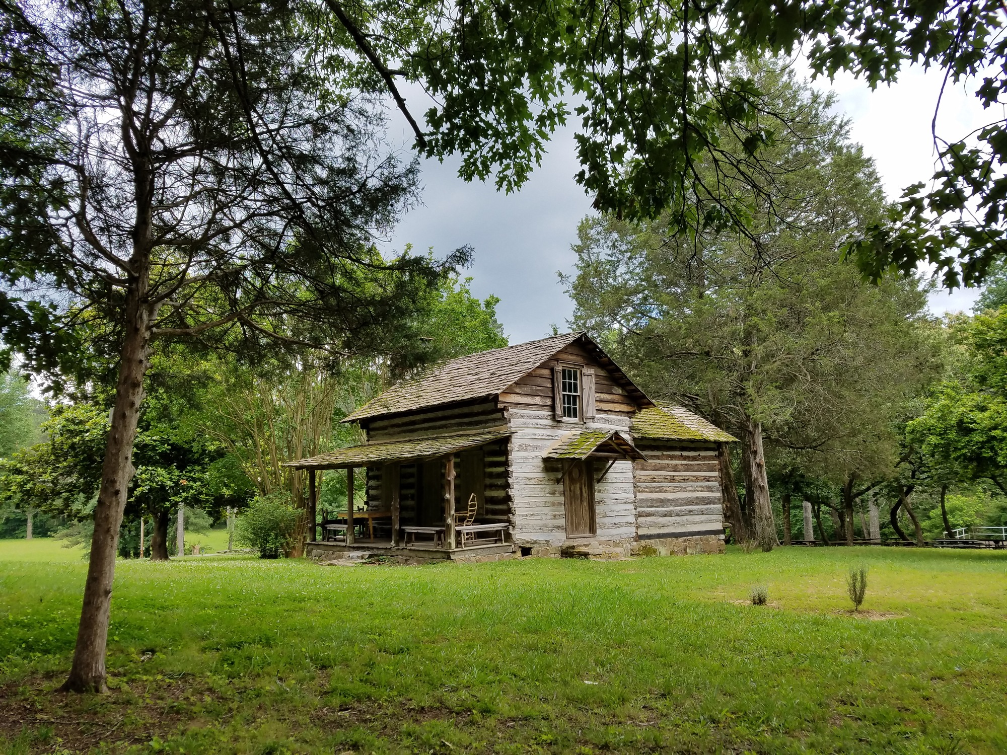 The Spring Frog Cabin and property at Audubon Acres in Chattanooga, Tennessee