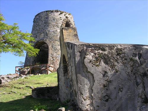 Annaberg Sugar Mill Ruins at Virgin Islands National Park in December 2007
