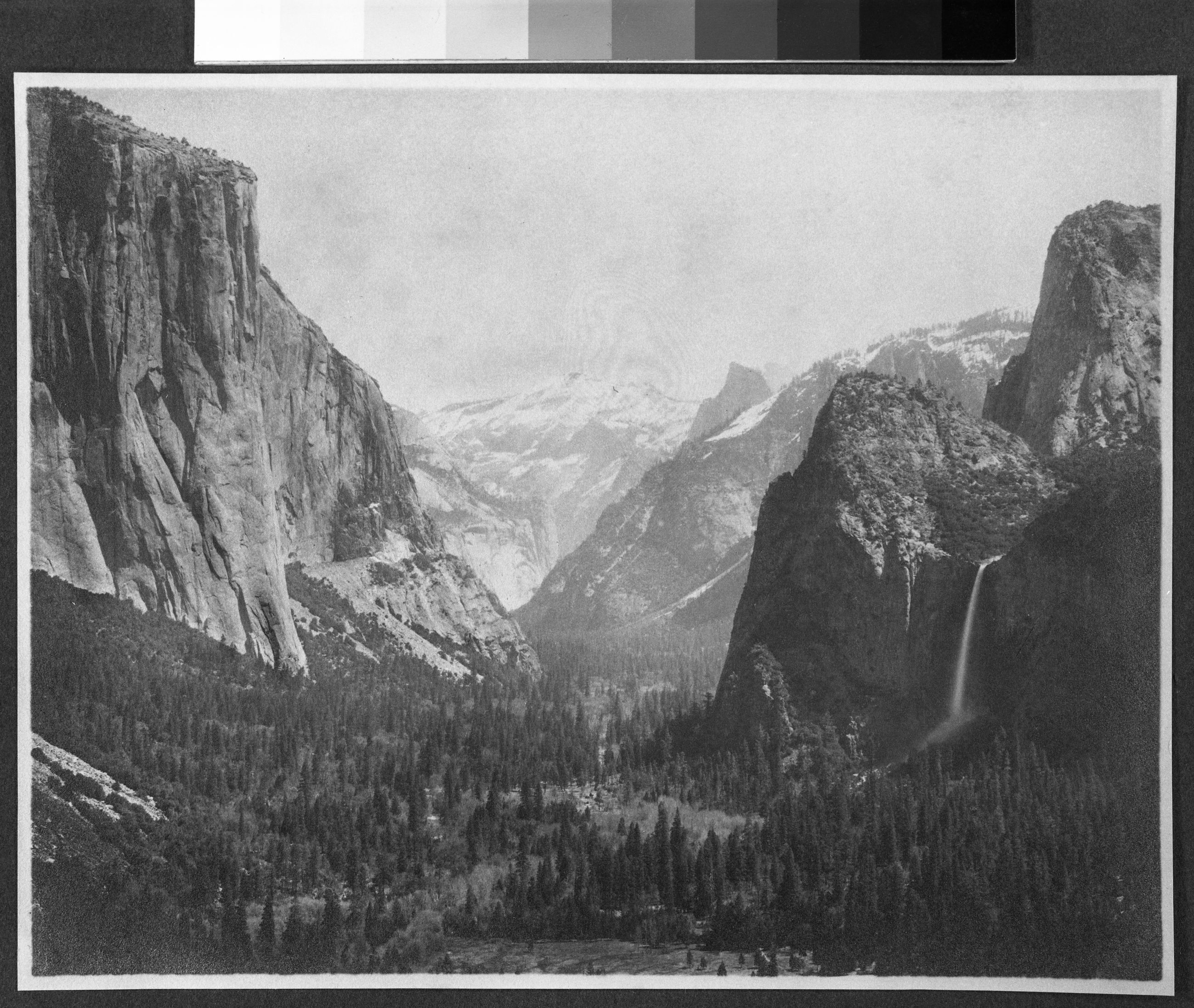 From the photo album of Robert Lindsey, who worked the Yosemite Valley survey as a civil engineer from 1903-1905. Copied Oct. 1983 by Michael Dixon.