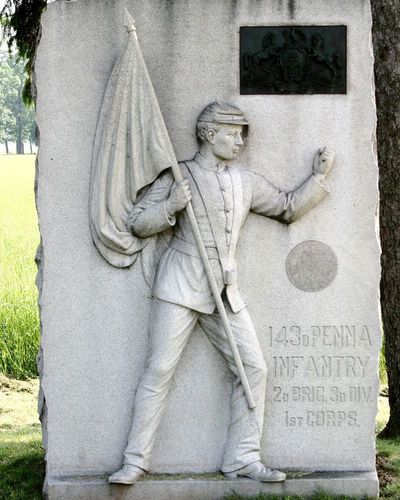 143rd Pennsylvania Infantry Monument