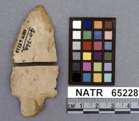 NATR   65228 -- Little Bear Creek projectile point