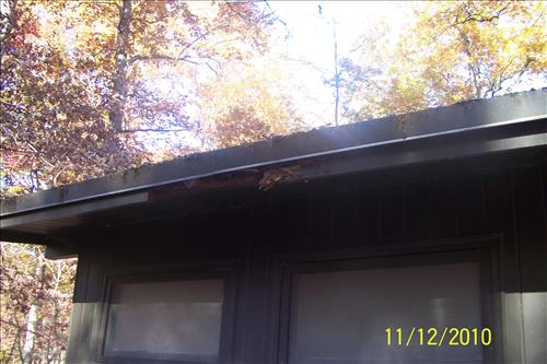 Replace roof and Windows on Oak Ridge Comfort Station at Prince William Forest Park in November 2010