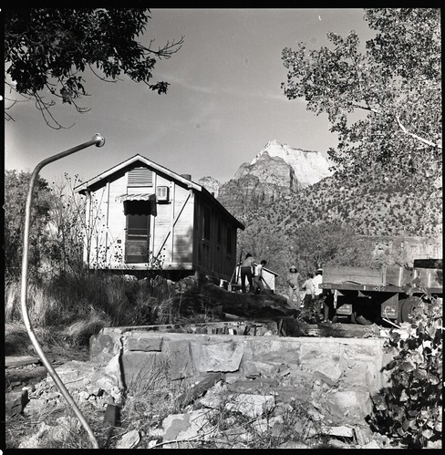 Zion Inn cabins prior to removal.
