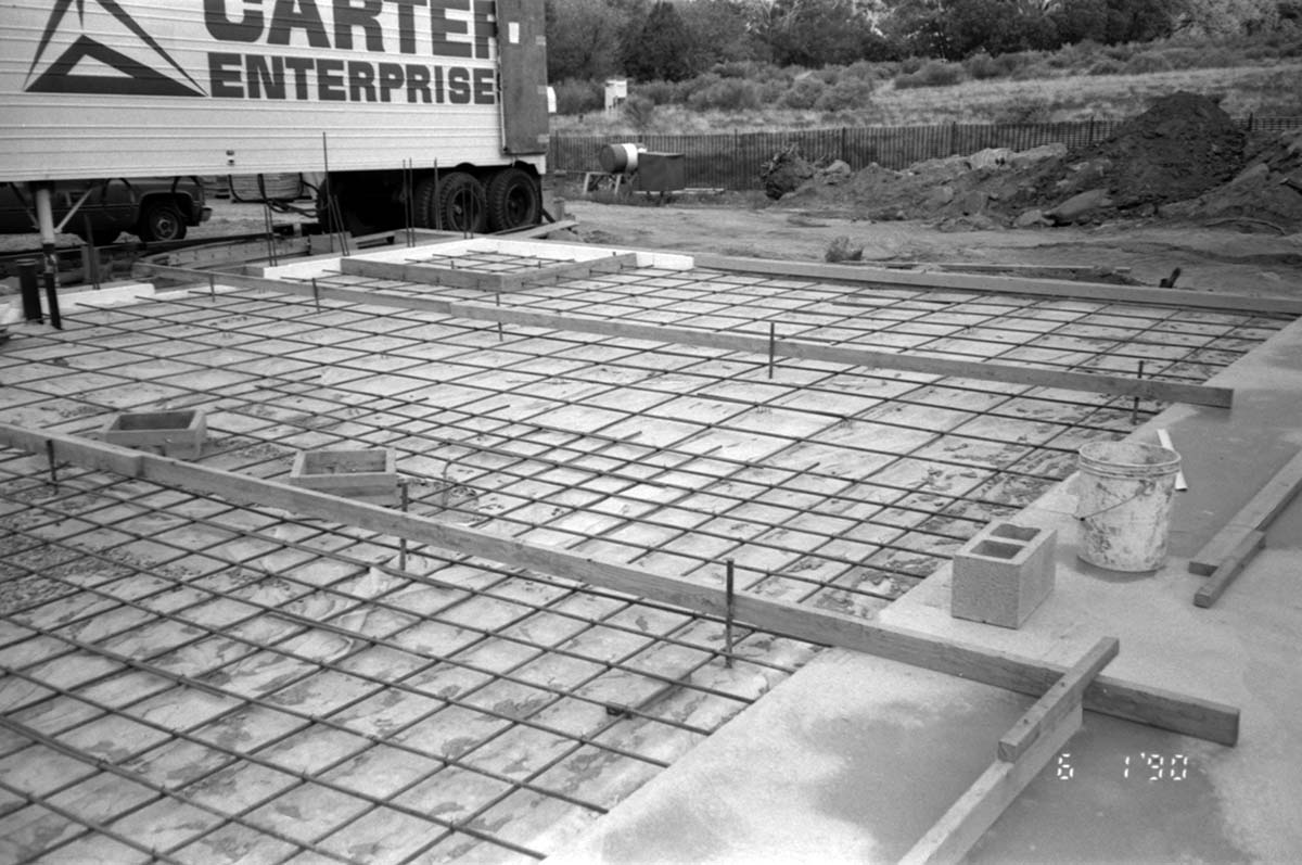 Construction of headquarters addition.