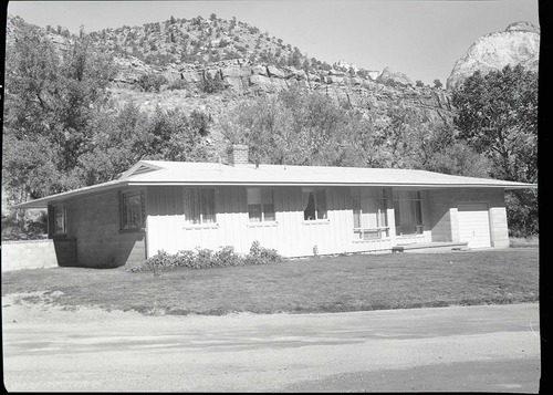 Residence Building 6, front view.