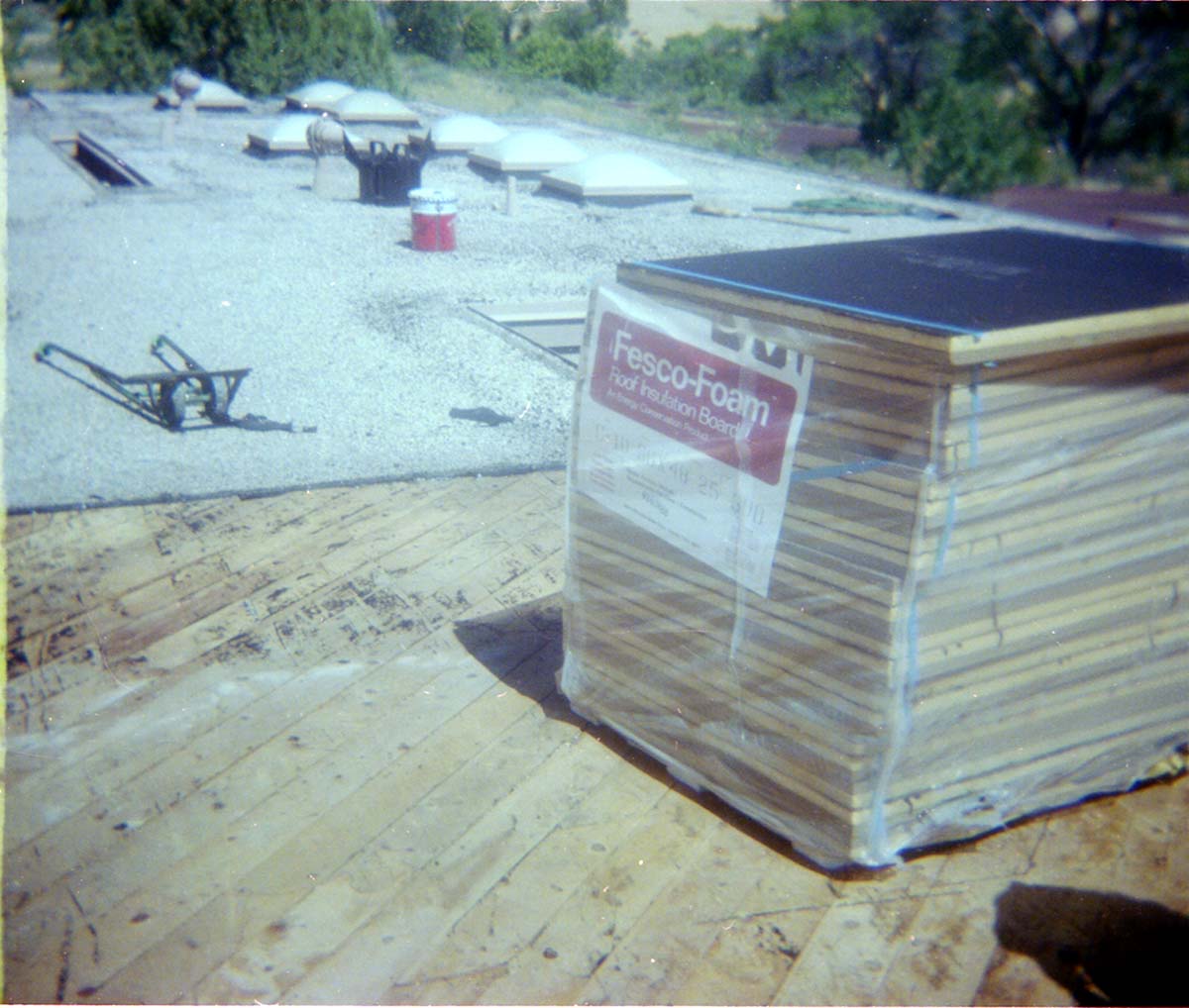 Headquarters/visitor center roofing project.