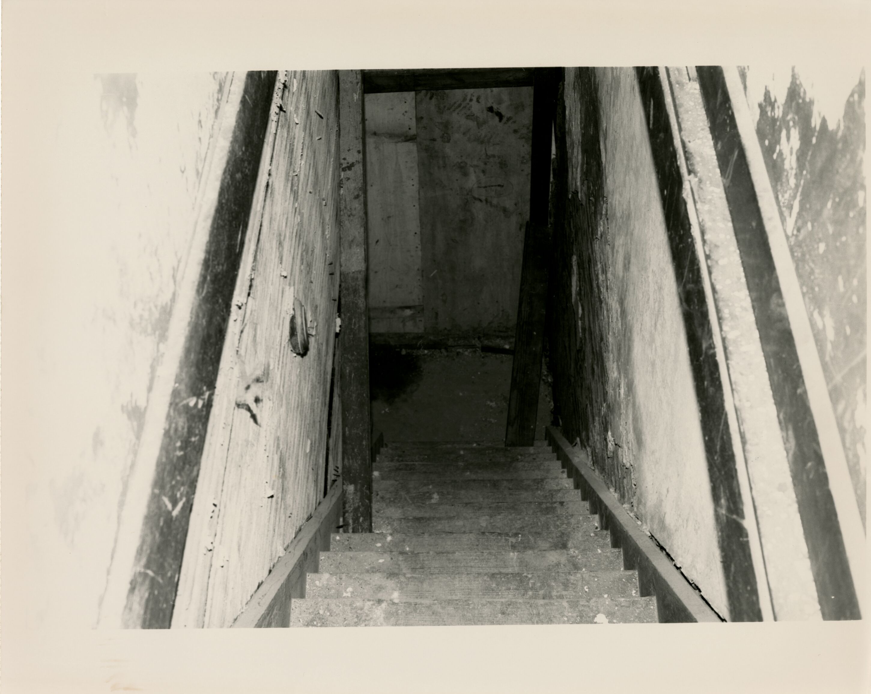 Stairwell in Wright Cycle Company
