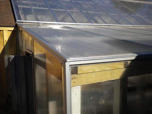 Kenilworth Aquatic Gardens Historic Greenhouse Repair - 50 percent completion December 22, 2010