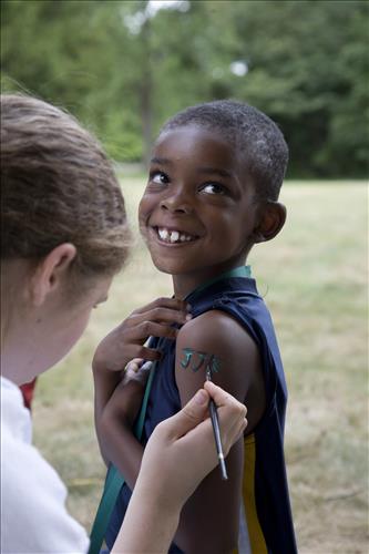 Get Up, Get Out & Go! face painting