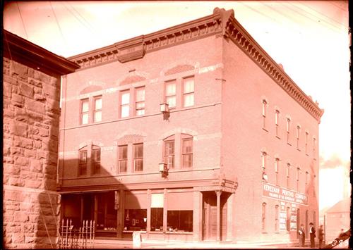 Historic Union Building in the Calumet Unit of Keweenaw NHP