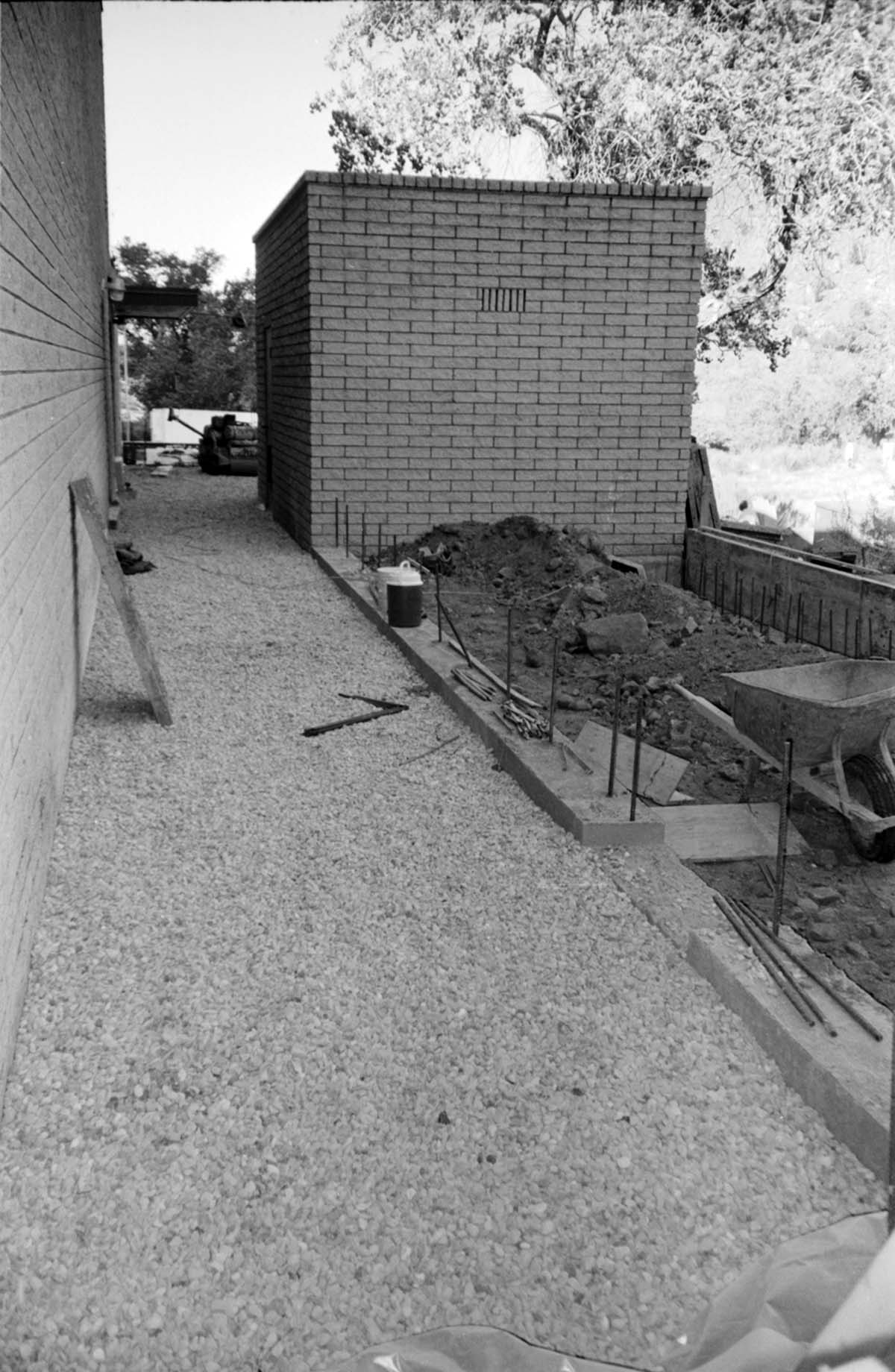 Construction of headquarters addition.