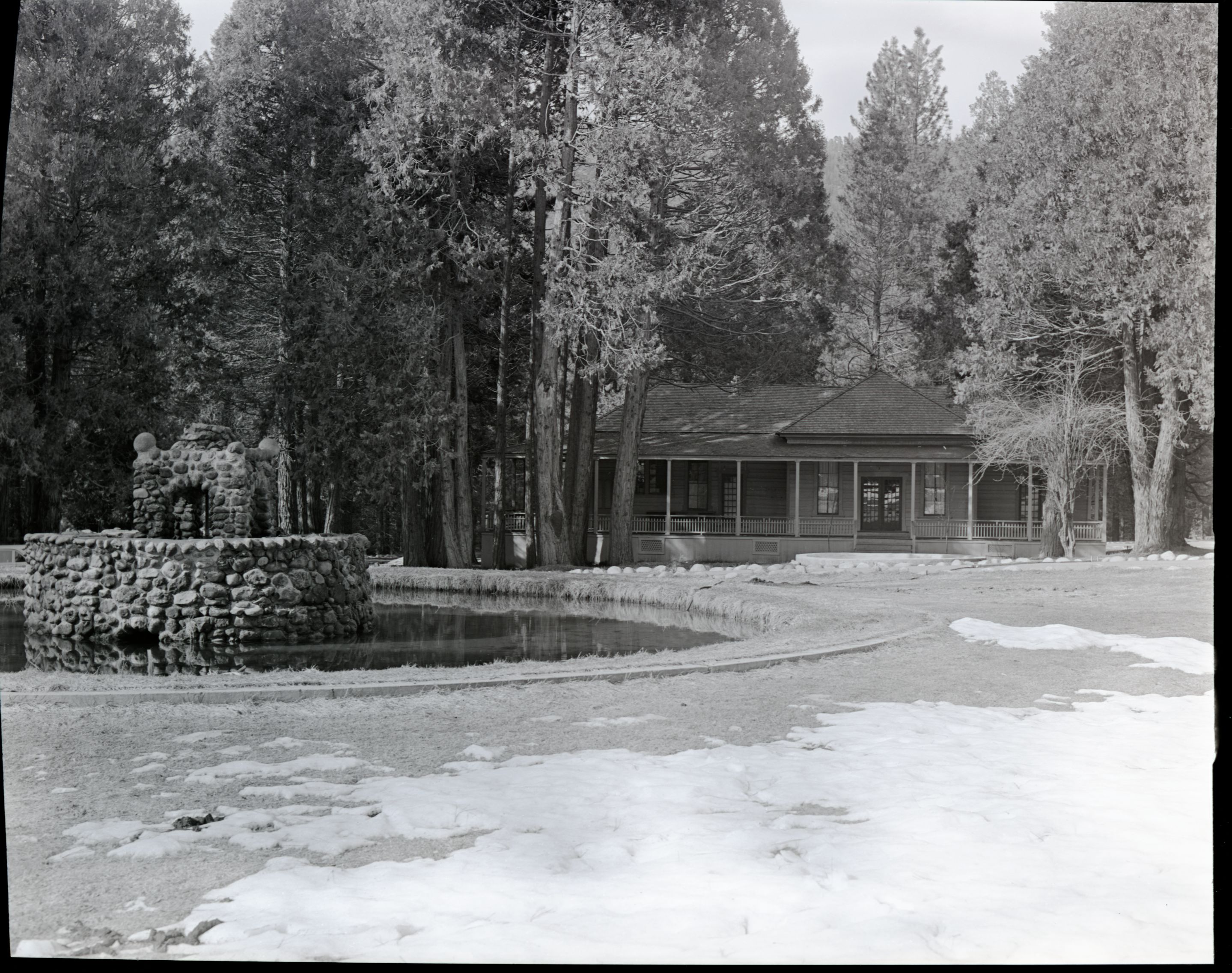 Thomas Hill Studio, Wawona. Photo taken for Historic Structure Report.
