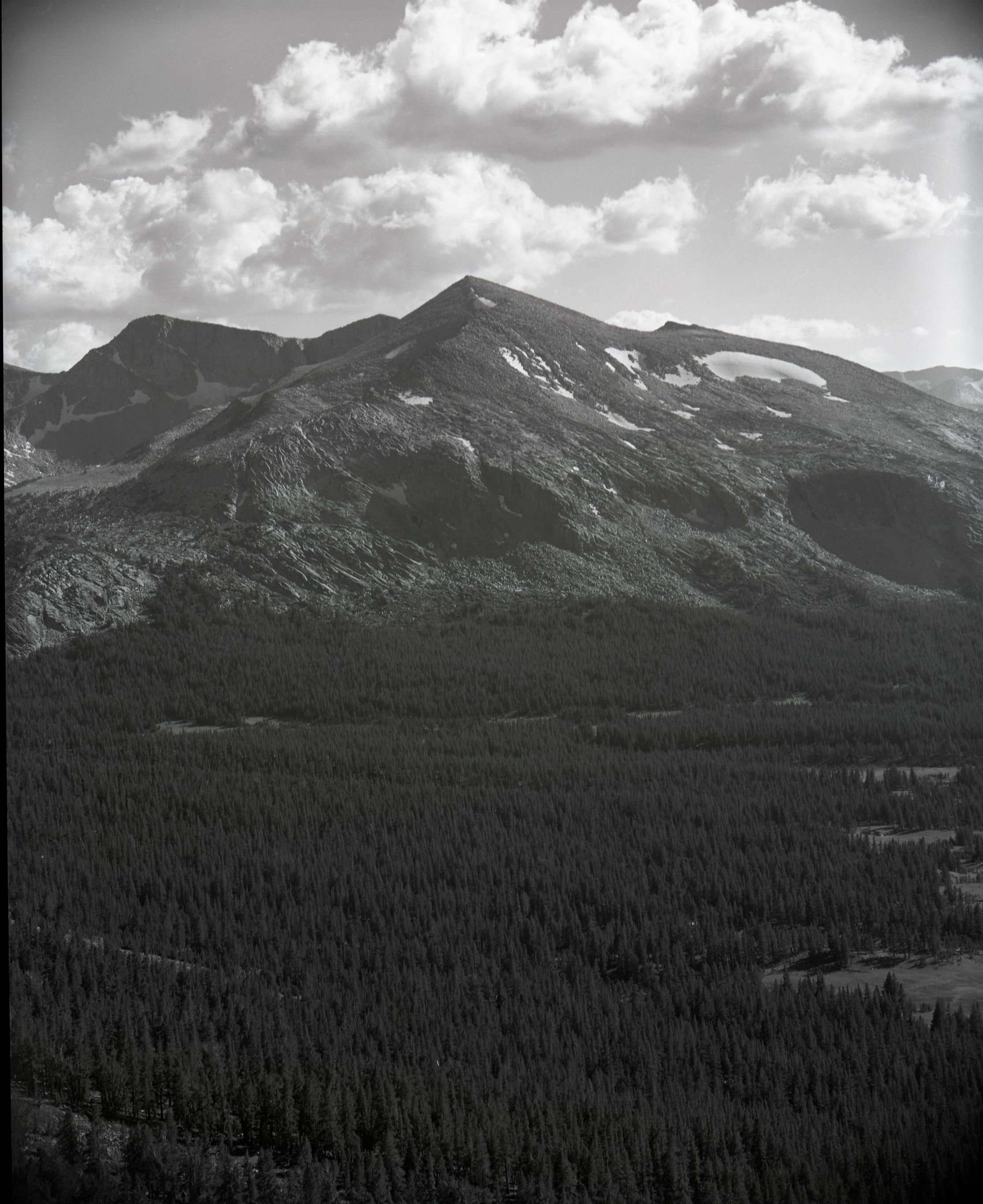 Cathedral Peak from near Upper Cathedral Lake.