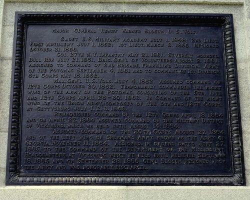 Maj. Gen. Henry W. Slocum Equestrian Statue