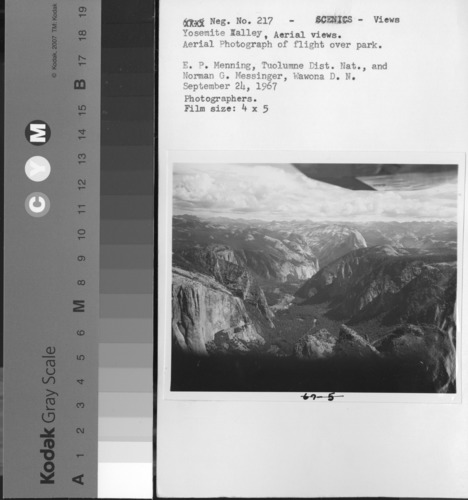 Aerial Photograph of flight over Park