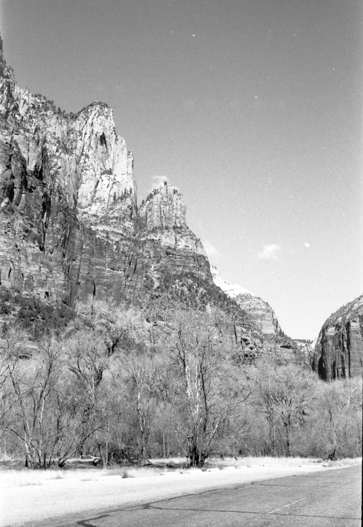 BW Photos of Lady Mountain - 35mm.