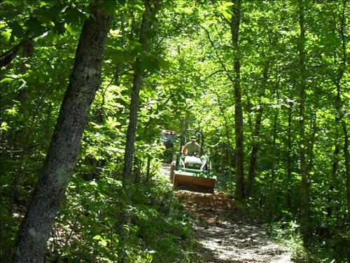 Rehab 20 Miles of Park Trails at Hot Springs National Park in April 2009