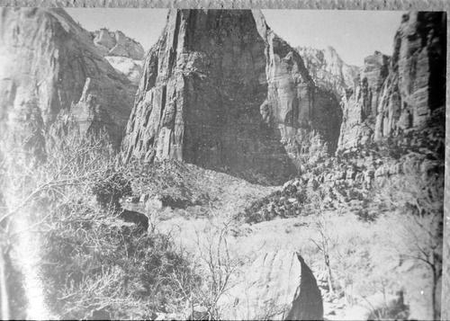 BW Photos of the Court of the Patriarchs - 35mm.