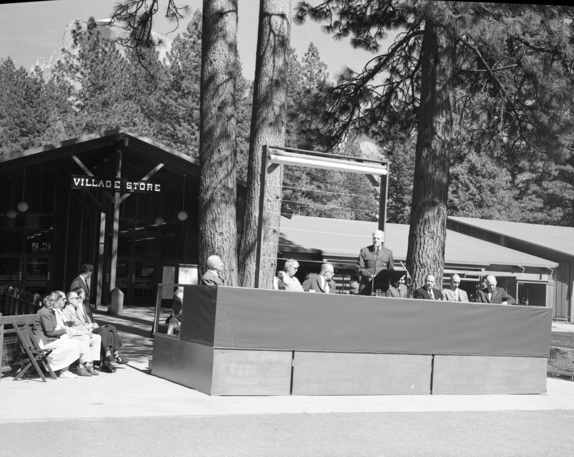 Dedication of Village Store