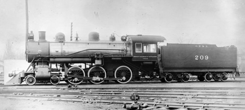 Oregon Railroad & Navigation no. 0209 [4-6-0]