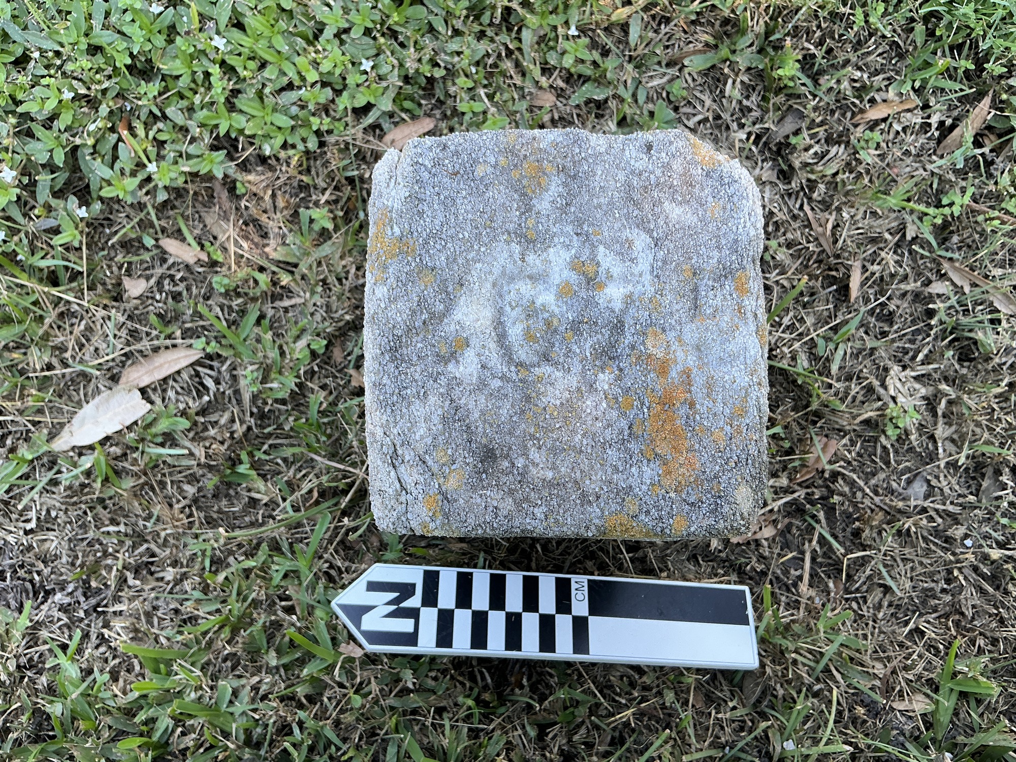 Extra image of flat marble marker