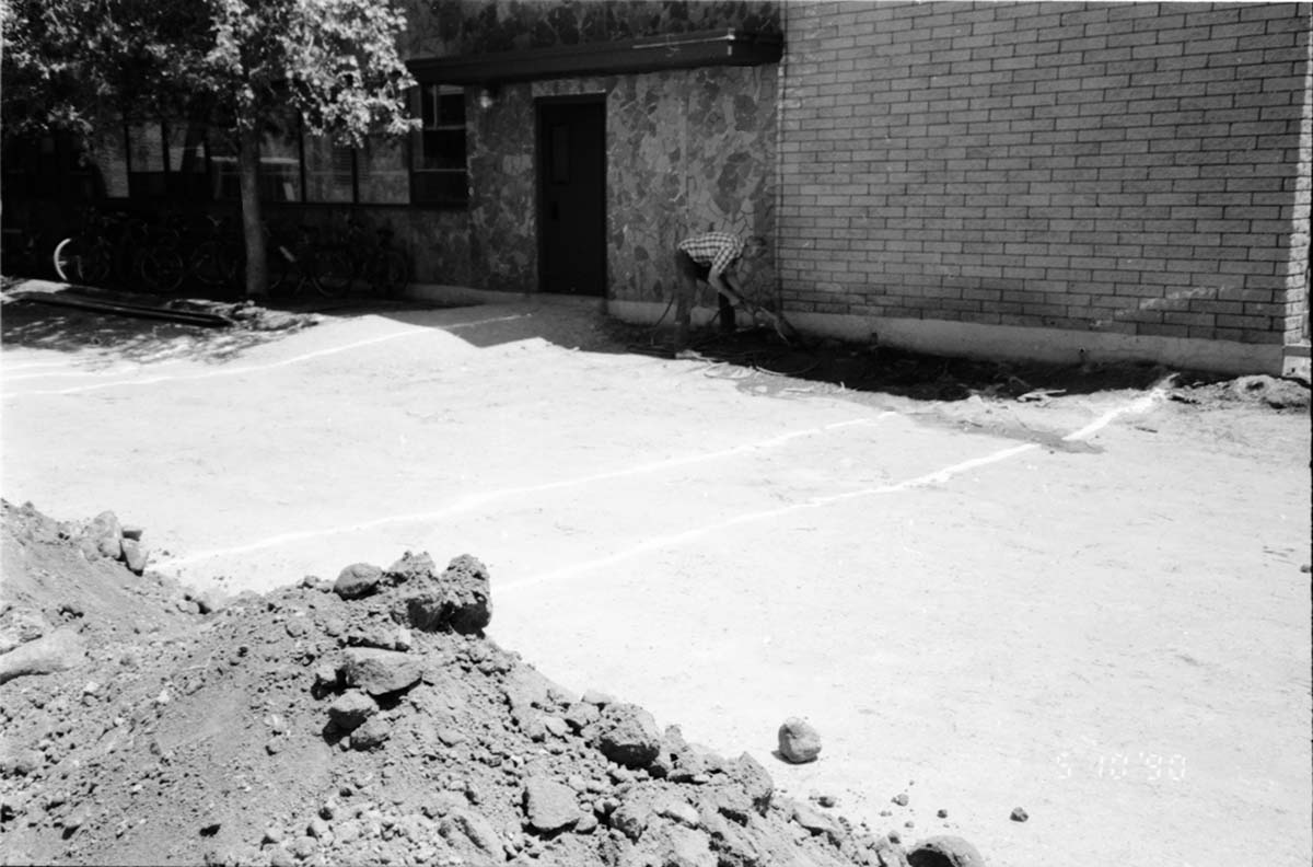 Construction of headquarters addition.