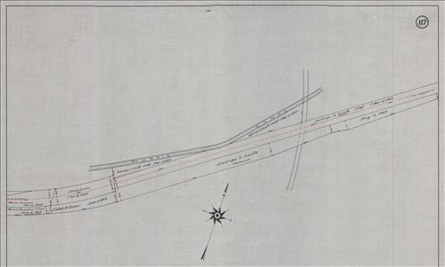 52436.LK--Property Map--Morris and Essex Railroad--Waterloo to Hackettstown, NJ