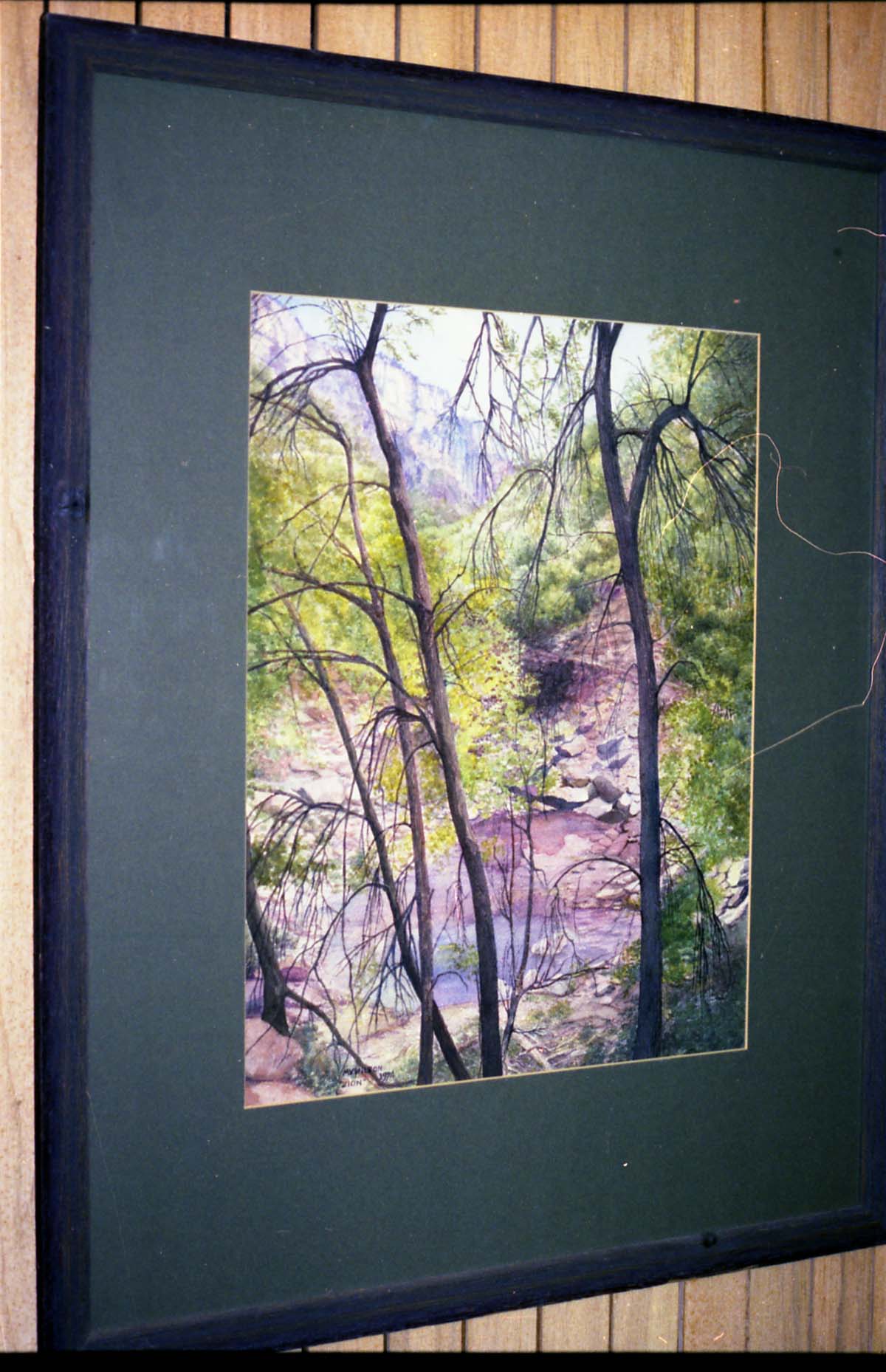 Color Photos of a temporary art exhibit.