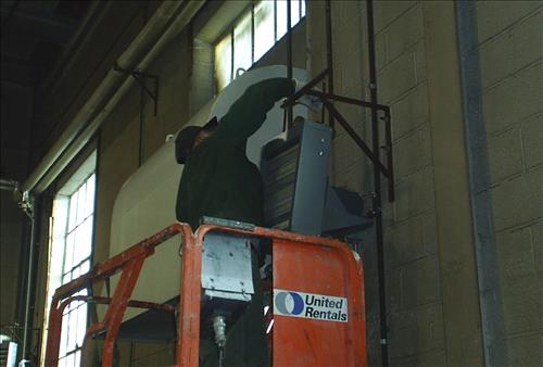 Replace Mechanical Equipment at Locomotive Shop FY2009