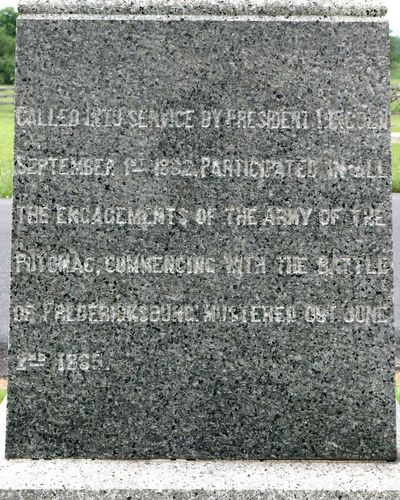 121st Pennsylvania Infantry Monument