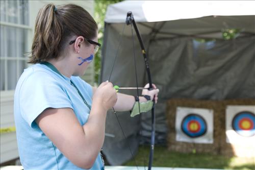 Get Up, Get Out, Go! archery