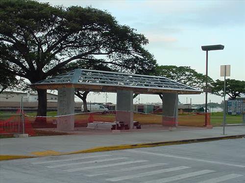 Bus Stations at USS Arizona Memorial, 2012