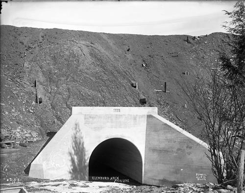 A0315-A0316--Main Line Scranton Division--Glenburn Arch [1906.01.29]