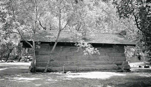 Comfort station, Building 129, Grotto Campground.