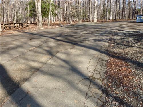 Resurface Turkey Run and Oak Ridge Campground Loop Roads in February 2012