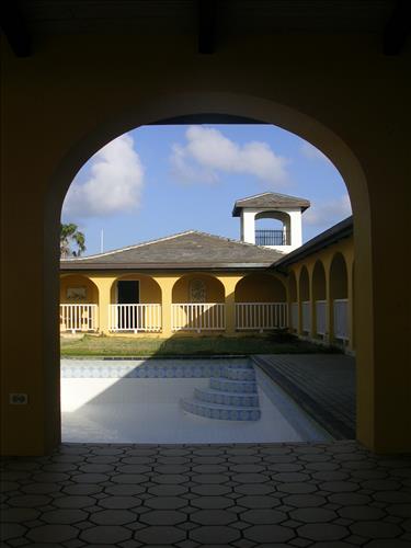 Visitor contact station (Kumpitch house) interior photographs at Salt River Bay National Historical Park and Ecological Preserve in February 2007